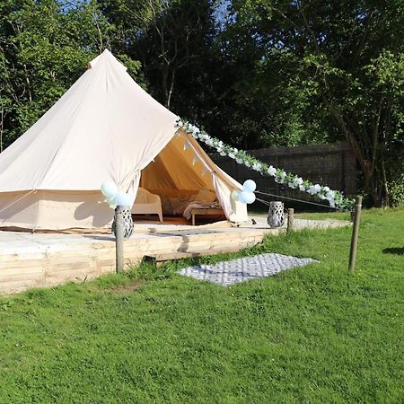 Hopgarden Glamping - Luxury 6M Bell Tent Wadhurst Eksteriør bilde