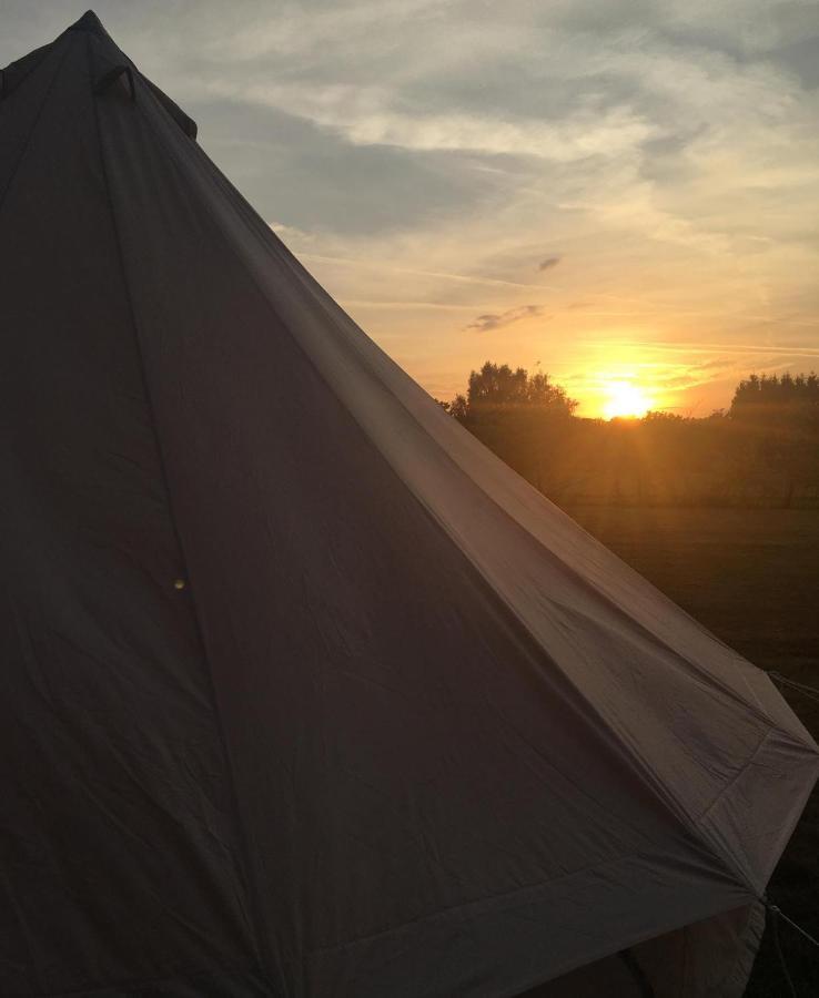 Hopgarden Glamping - Luxury 6M Bell Tent Wadhurst Eksteriør bilde