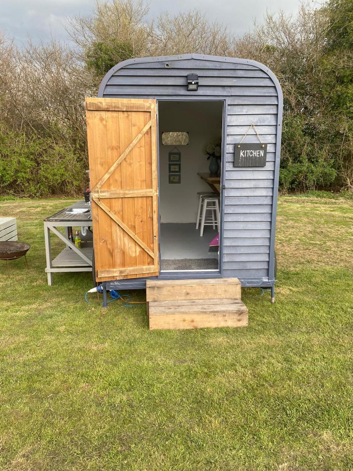 Hopgarden Glamping - Luxury 6M Bell Tent Wadhurst Eksteriør bilde