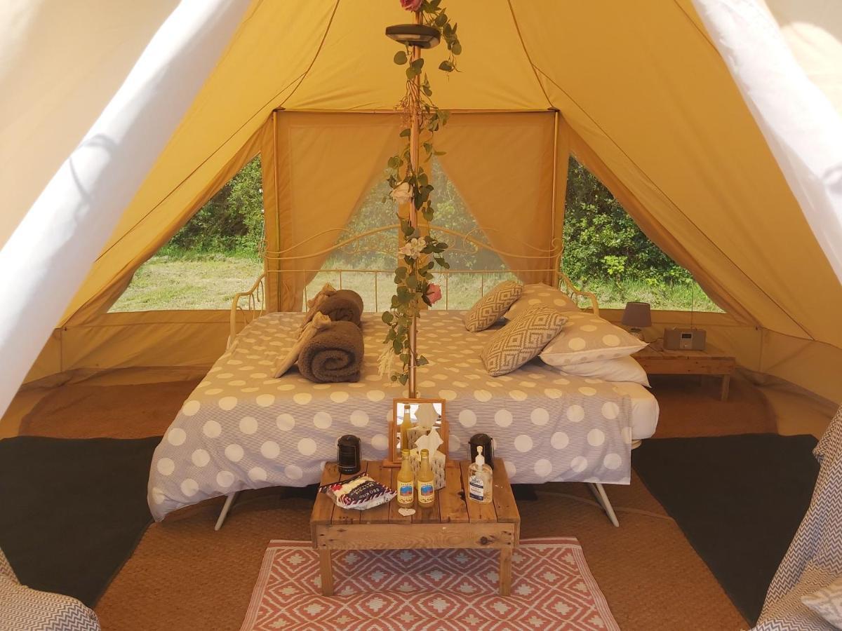 Hopgarden Glamping - Luxury 6M Bell Tent Wadhurst Eksteriør bilde