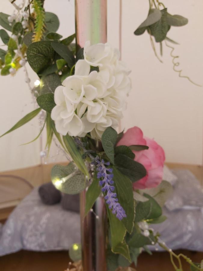 Hopgarden Glamping - Luxury 6M Bell Tent Wadhurst Eksteriør bilde