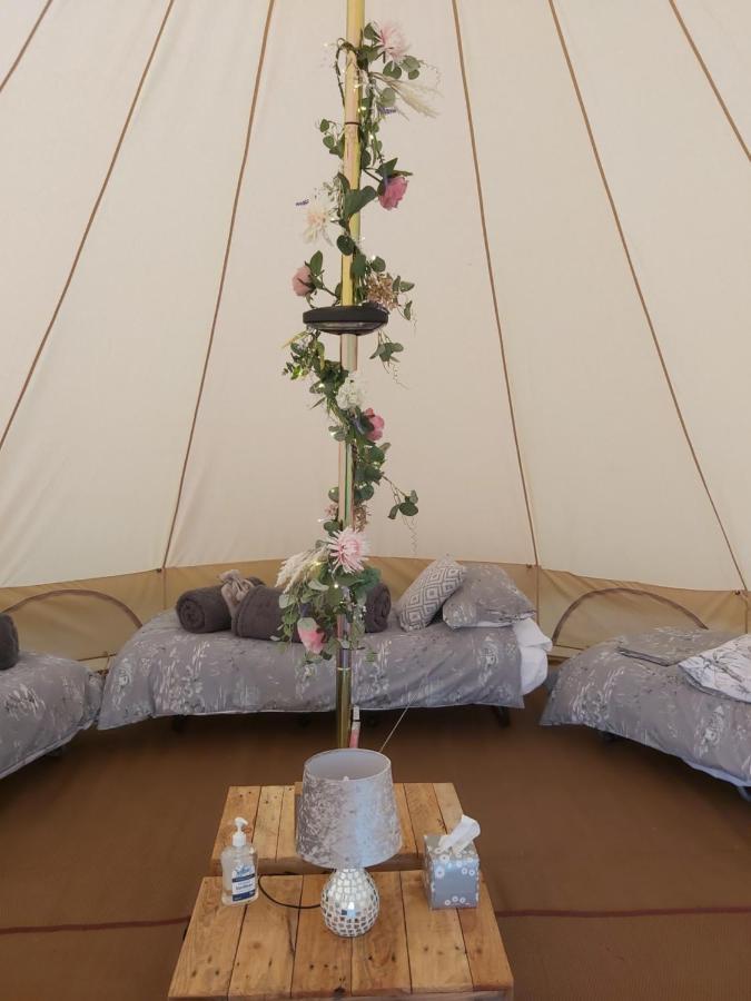 Hopgarden Glamping - Luxury 6M Bell Tent Wadhurst Eksteriør bilde