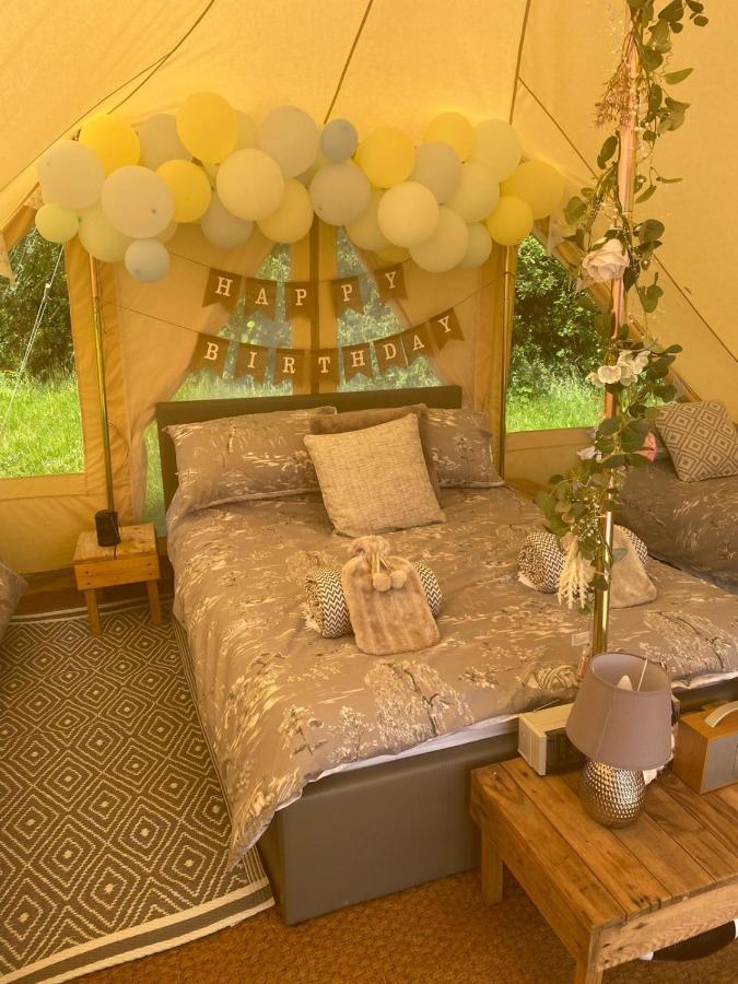 Hopgarden Glamping - Luxury 6M Bell Tent Wadhurst Eksteriør bilde