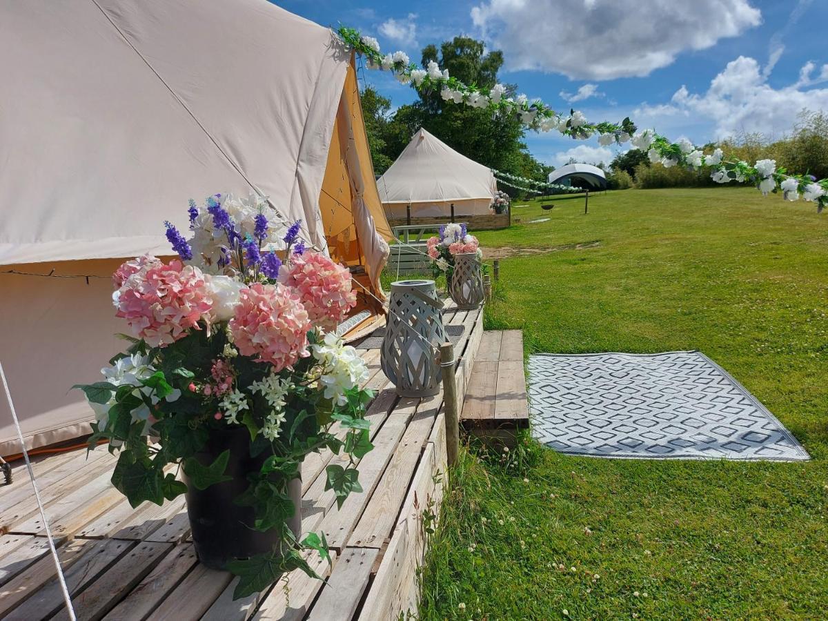 Hopgarden Glamping - Luxury 6M Bell Tent Wadhurst Eksteriør bilde