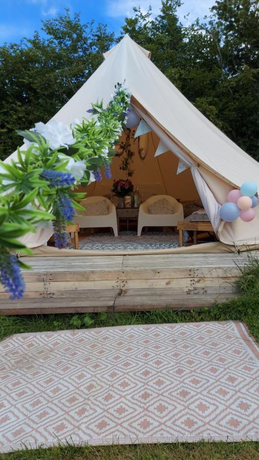 Hopgarden Glamping - Luxury 6M Bell Tent Wadhurst Eksteriør bilde