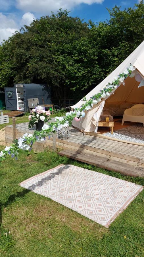 Hopgarden Glamping - Luxury 6M Bell Tent Wadhurst Eksteriør bilde