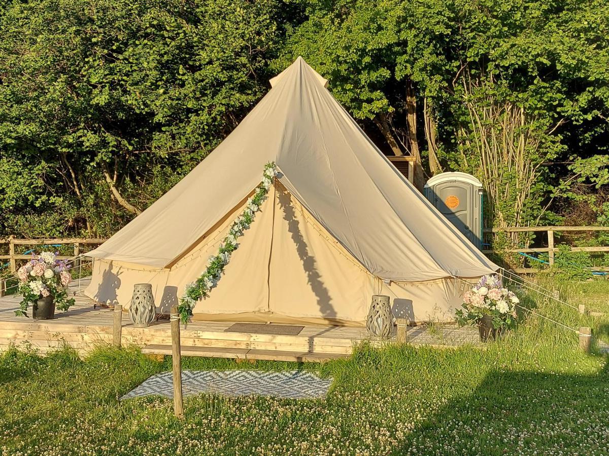 Hopgarden Glamping - Luxury 6M Bell Tent Wadhurst Eksteriør bilde