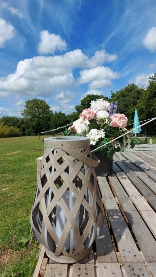 Hopgarden Glamping - Luxury 6M Bell Tent Wadhurst Eksteriør bilde