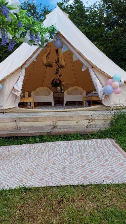 Hopgarden Glamping - Luxury 6M Bell Tent Wadhurst Eksteriør bilde