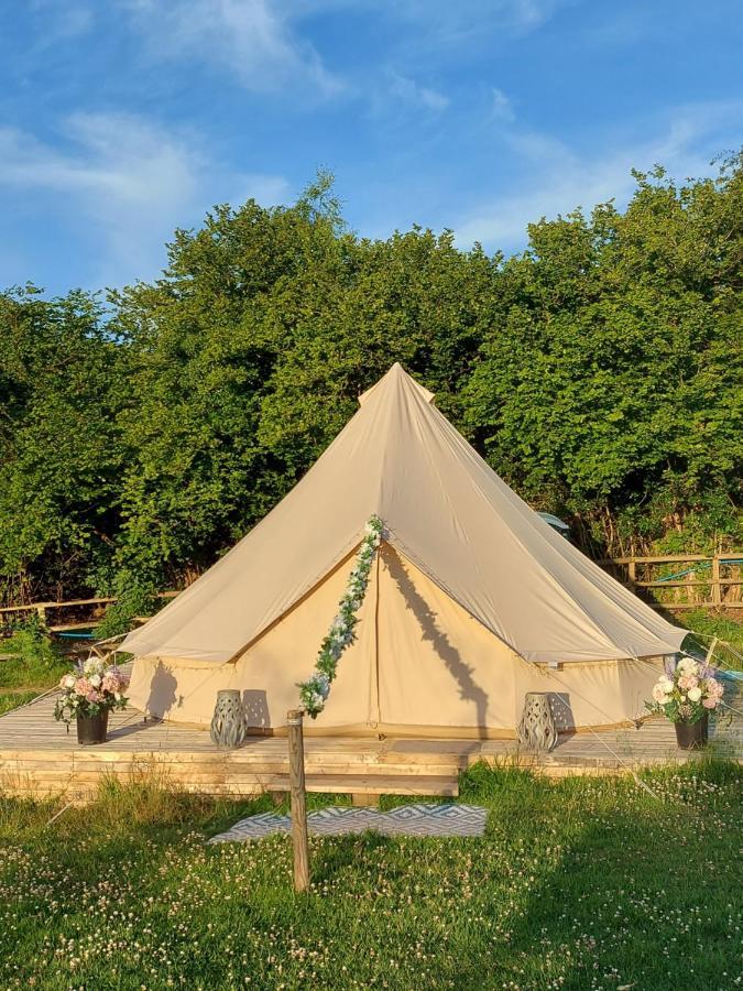 Hopgarden Glamping - Luxury 6M Bell Tent Wadhurst Eksteriør bilde