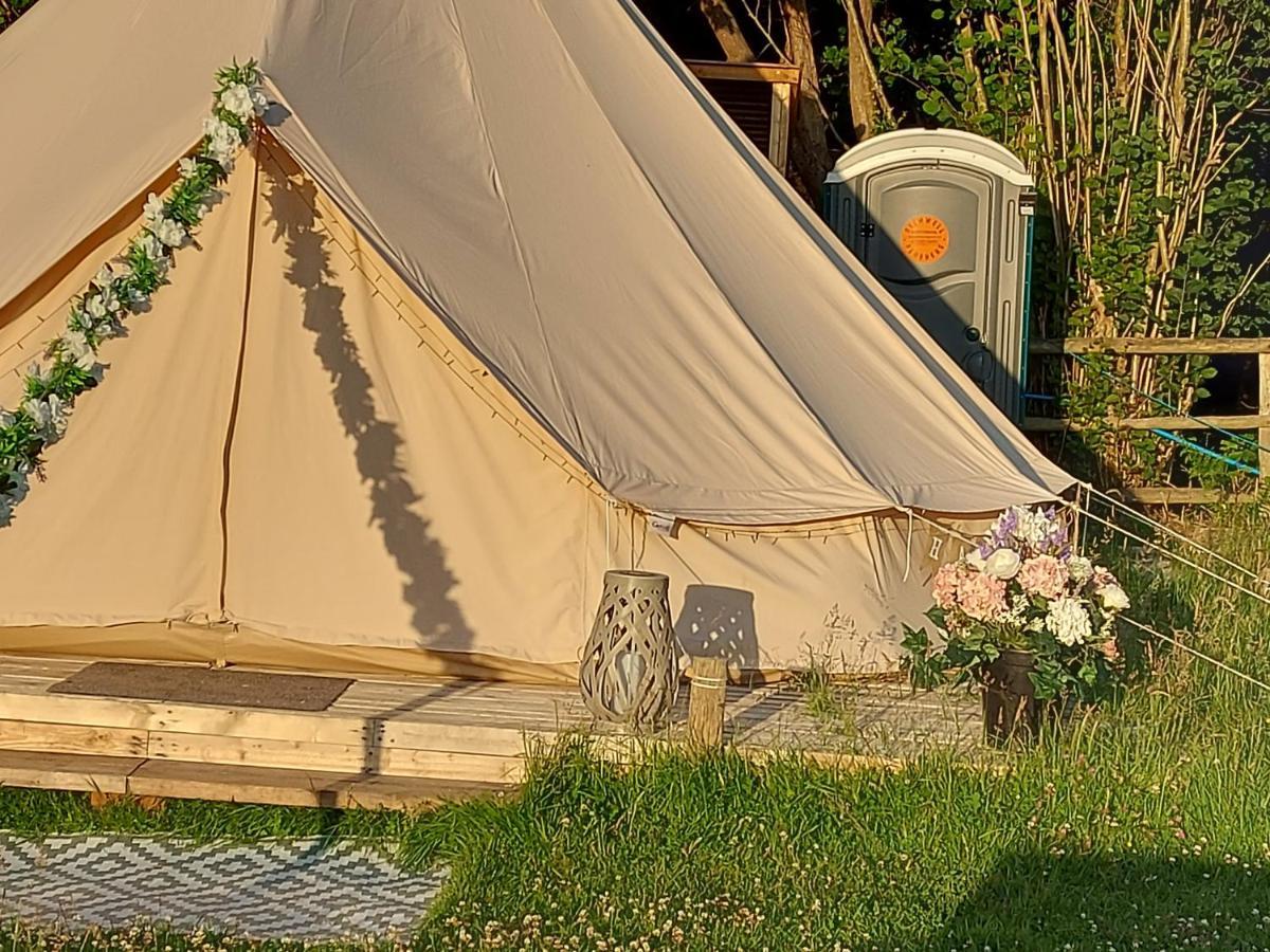 Hopgarden Glamping - Luxury 6M Bell Tent Wadhurst Eksteriør bilde