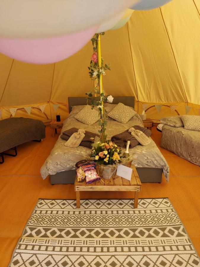 Hopgarden Glamping - Luxury 6M Bell Tent Wadhurst Eksteriør bilde