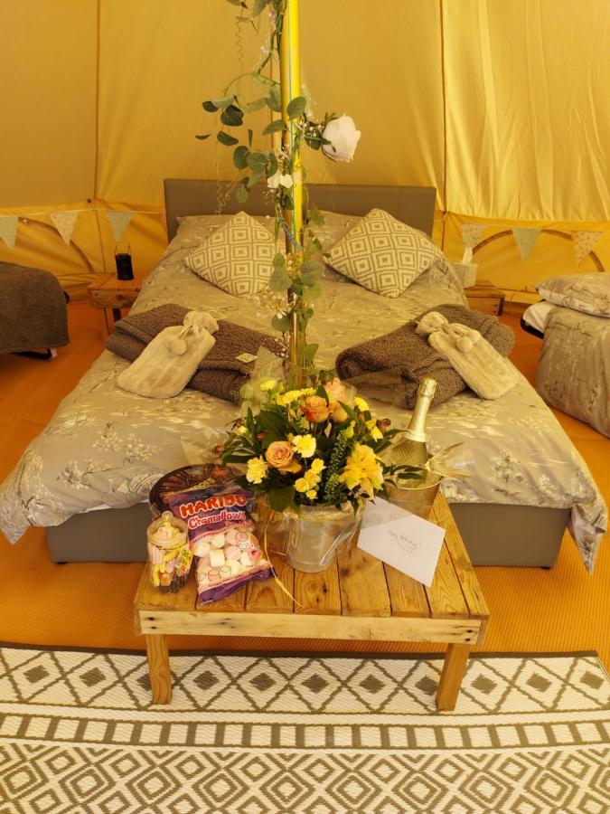 Hopgarden Glamping - Luxury 6M Bell Tent Wadhurst Eksteriør bilde